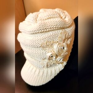 Crochet winter hat
